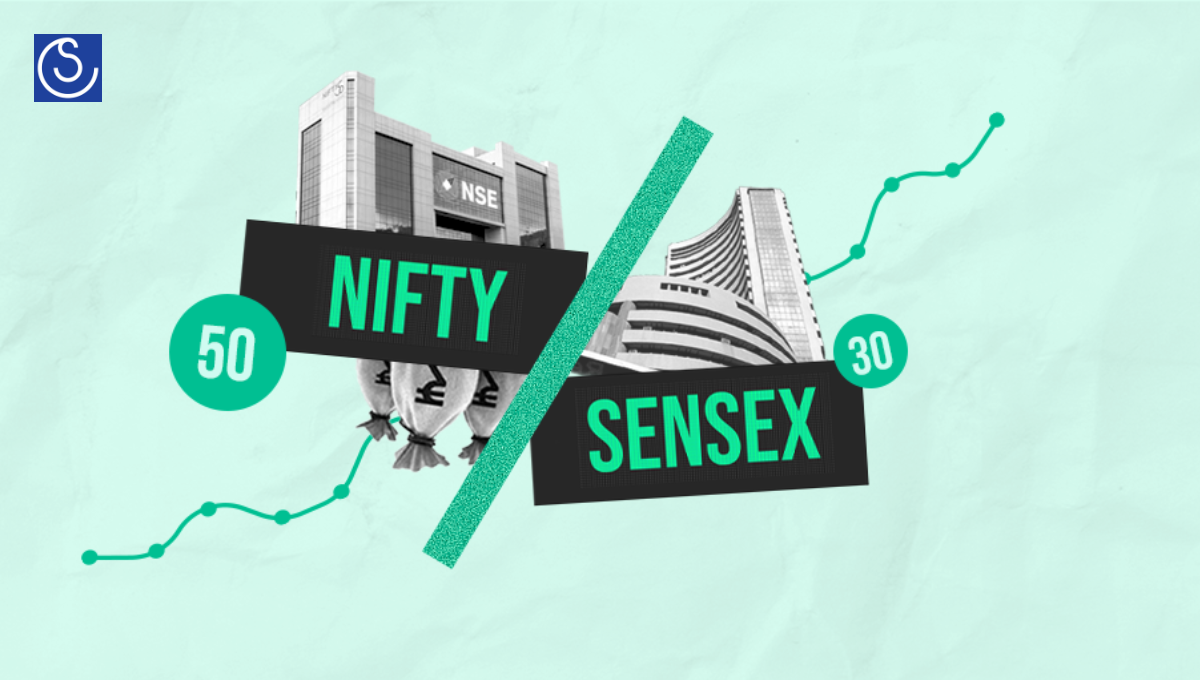 Nifty 50 and SensexNifty 50 and Sensex